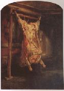 Rembrandt Peale The Carcass of Beef (mk05) oil